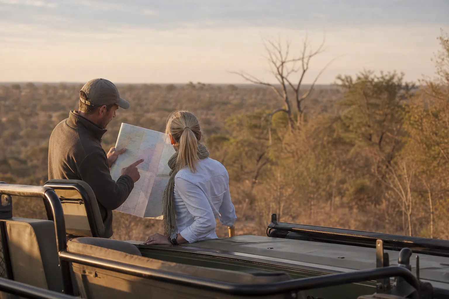 A practical safari or habitat scene related to Kruger Camp and Gate Selector.