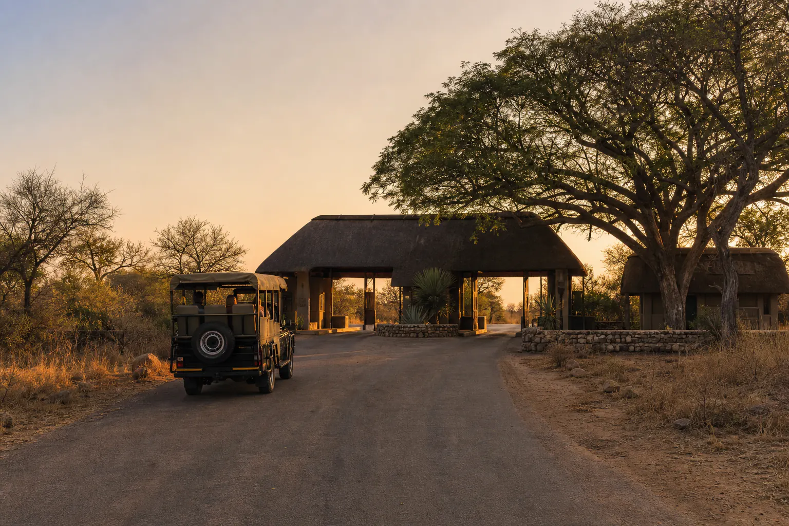 A practical safari or habitat scene related to Paul Kruger Gate Arrival.
