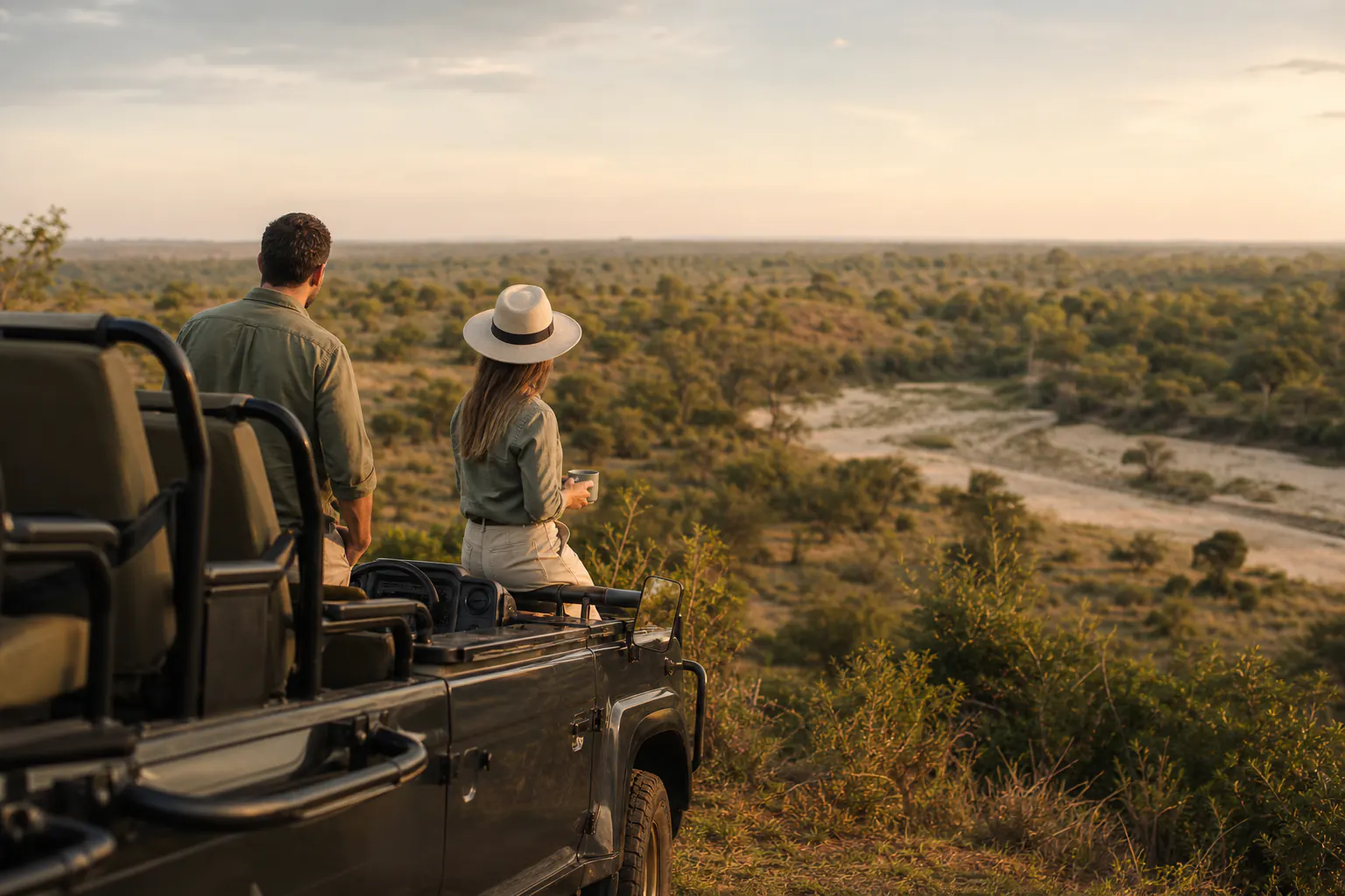 A practical safari or habitat scene related to Kruger National Park or a Private Reserve.
