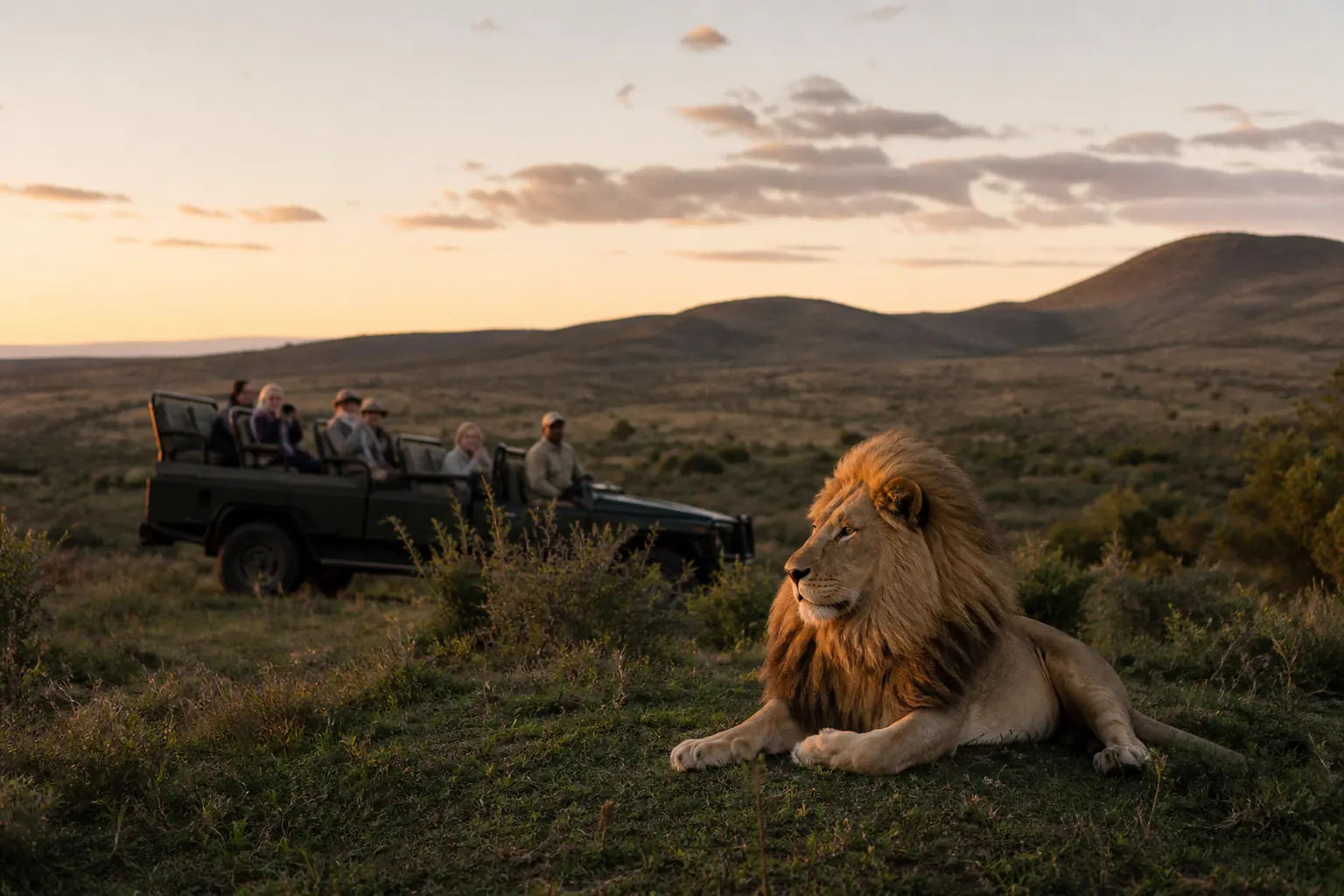 Wildlife and habitat scenery illustrating the safari experience around Eastern Cape Safari.