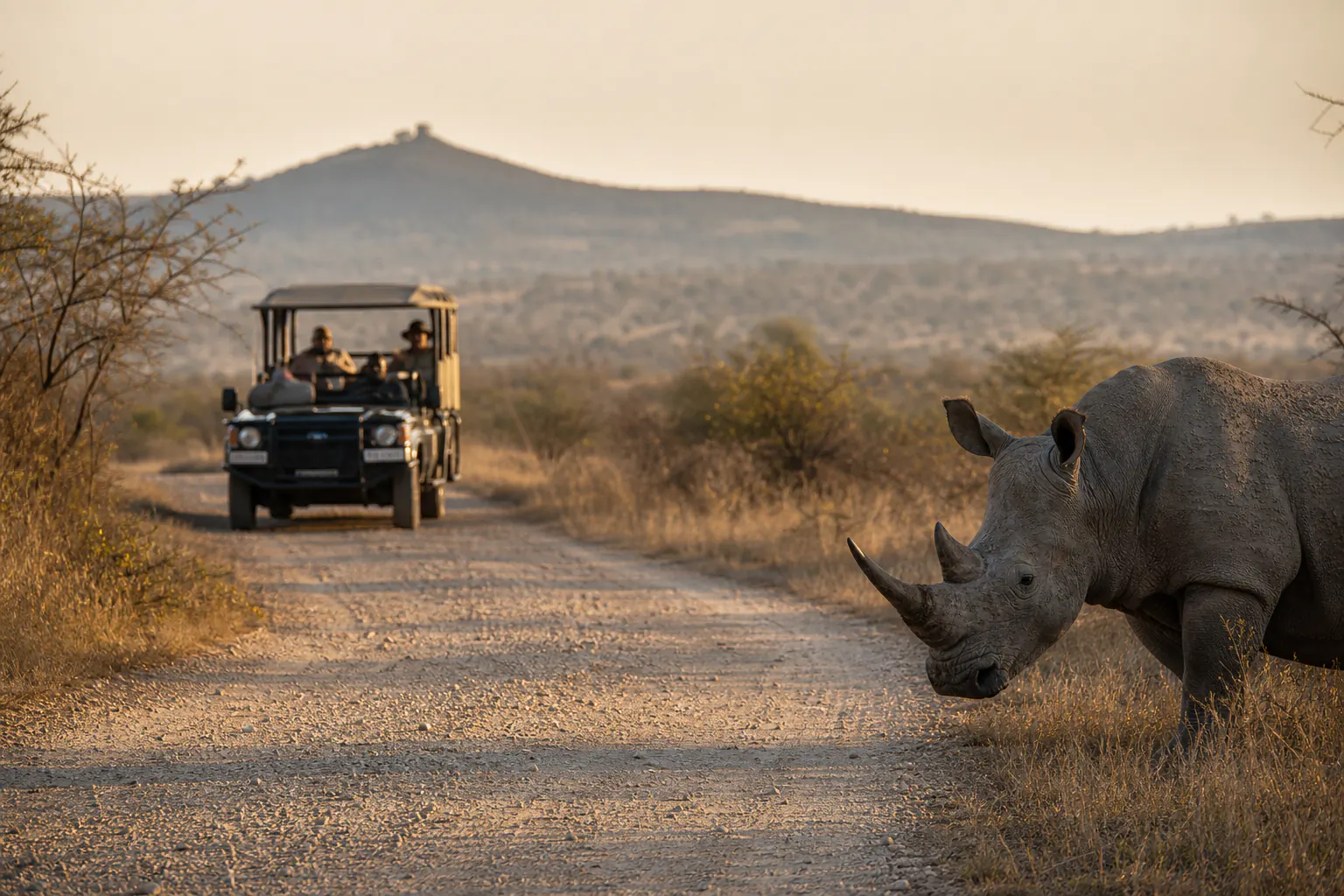Wildlife and habitat scenery illustrating the safari experience around Hluhluwe iMfolozi Safari.