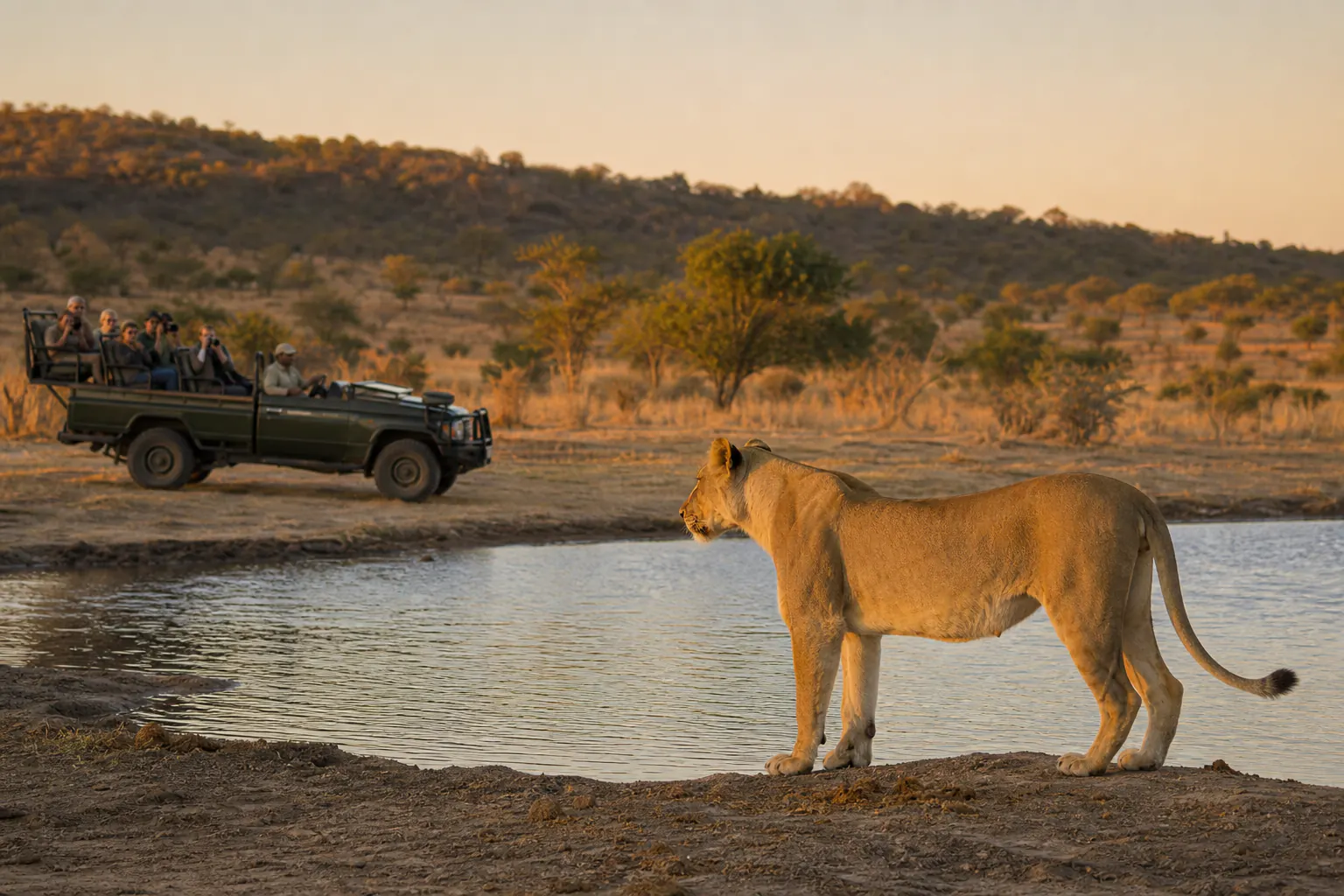 Wildlife and habitat scenery illustrating the safari experience around Safari Near Johannesburg.