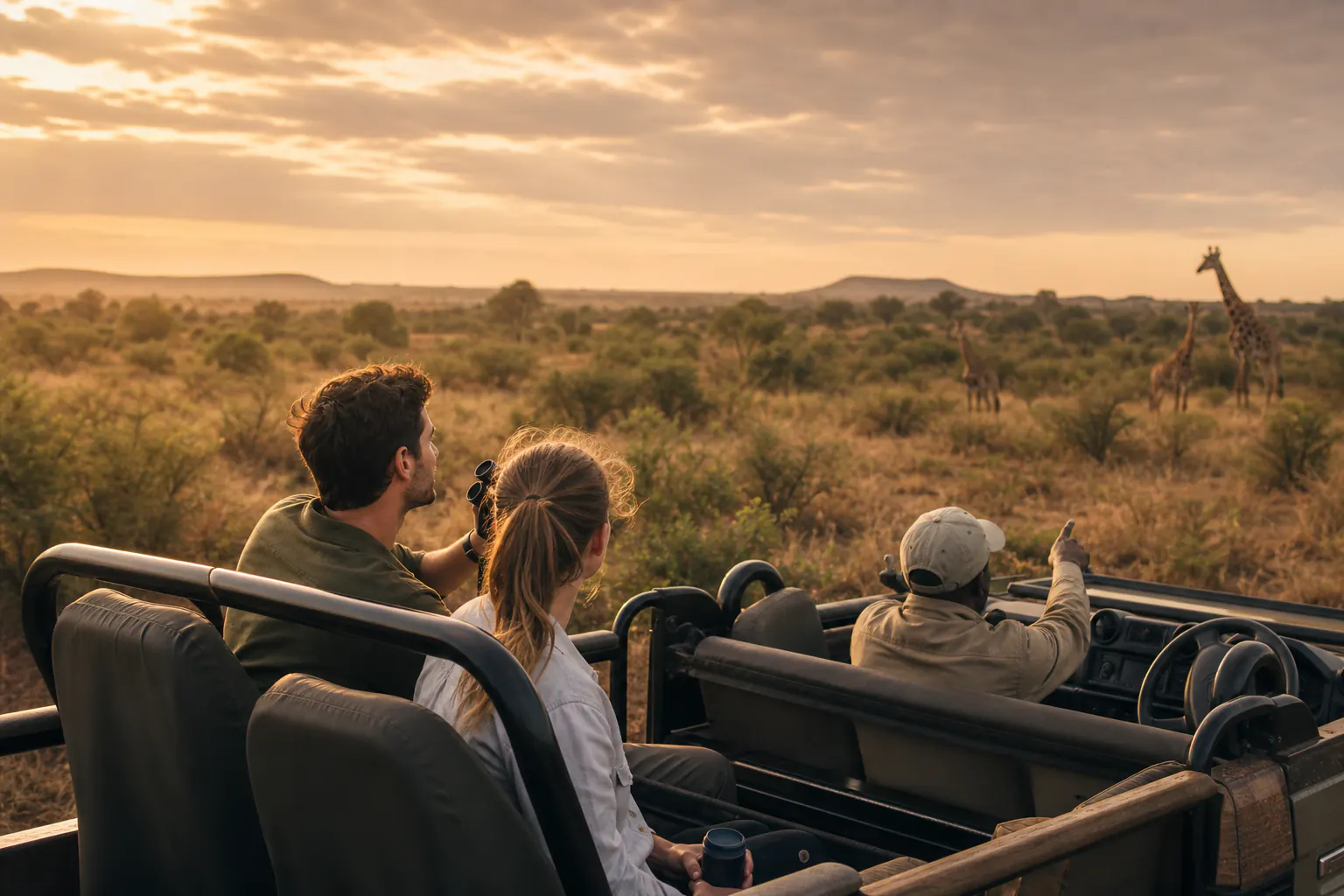 Travellers planning or travelling on a safari itinerary inspired by 10 Day South Africa Safari Itinerary.