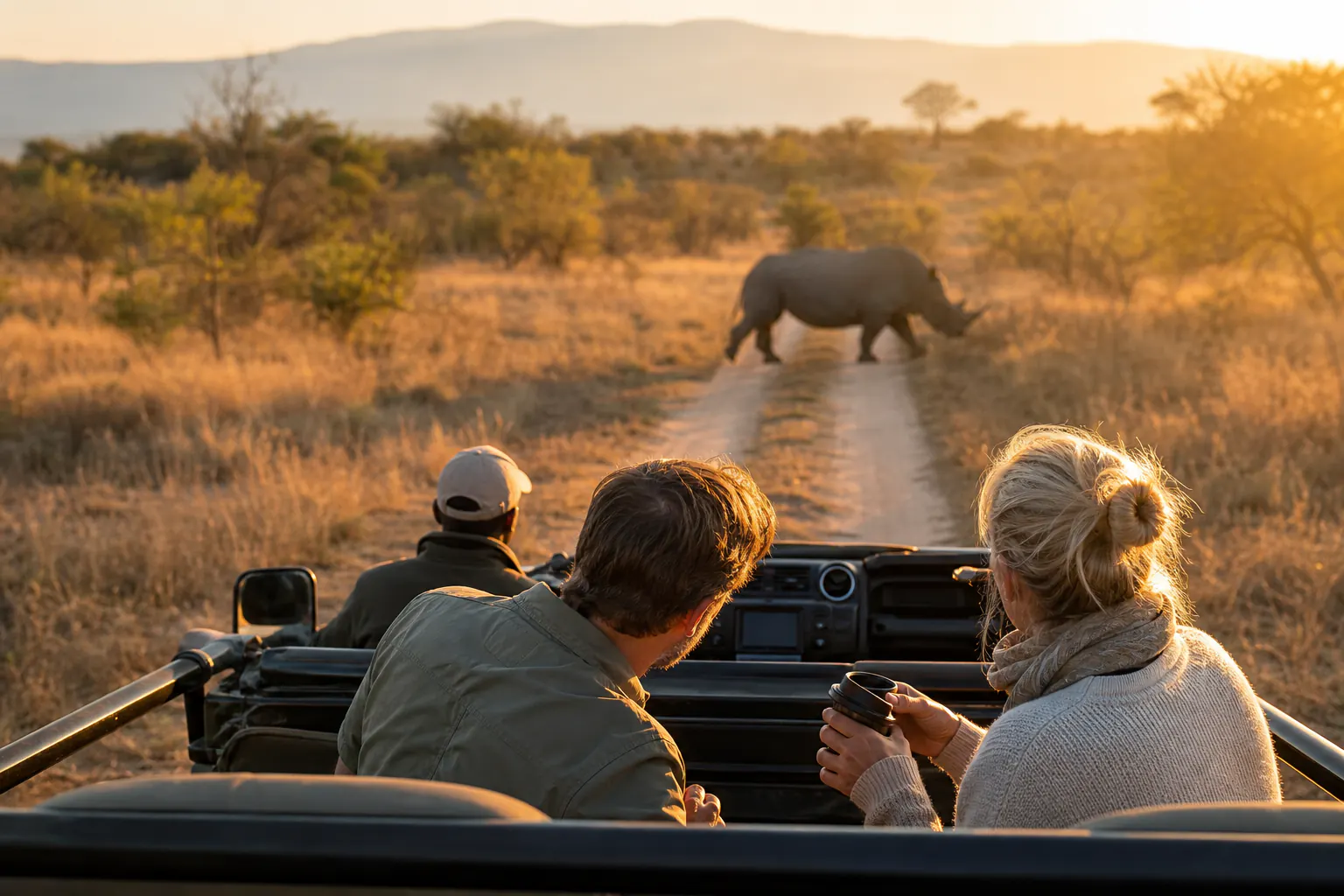 Travellers planning or travelling on a safari itinerary inspired by 7 Day South Africa Safari Itinerary.