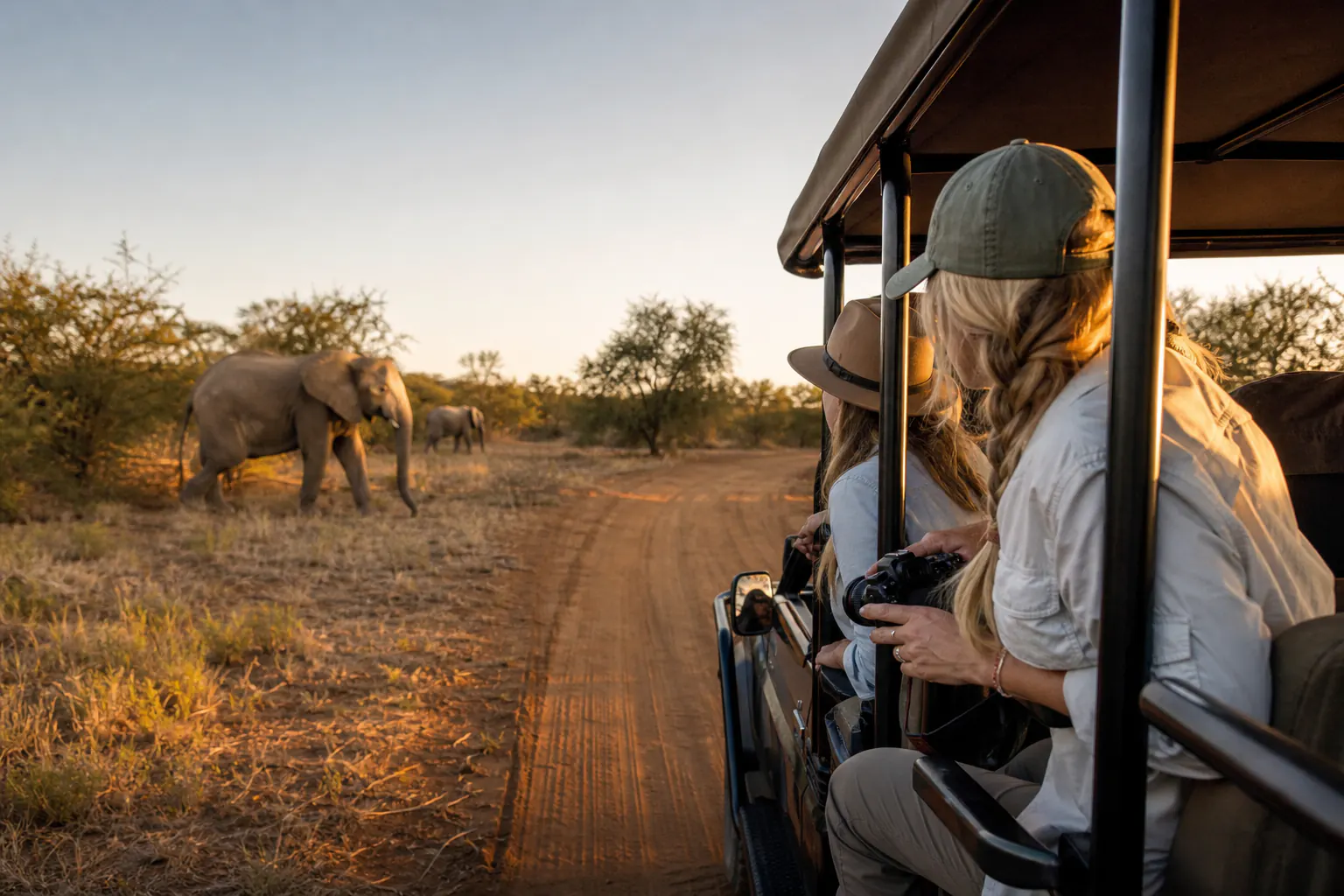 Travellers planning or travelling on a safari itinerary inspired by Budget South Africa Safari Itinerary.