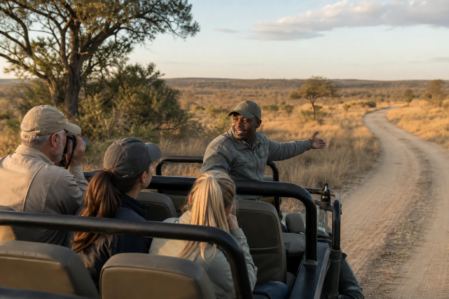 Travellers planning or travelling on a safari itinerary inspired by Johannesburg and Kruger Safari Itinerary.