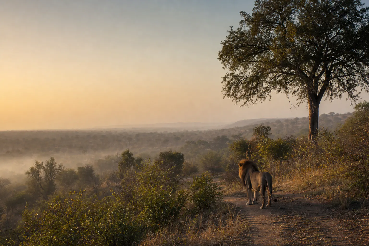 A Kruger-style bushveld scene illustrating Northern Kruger Safari.