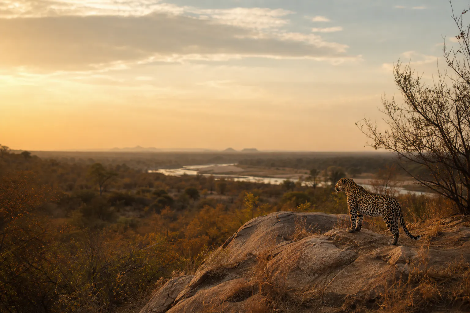 A Kruger-style bushveld scene illustrating Southern Kruger Safari.